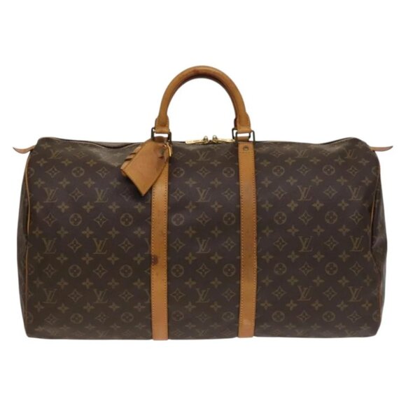 LOUIS VUITTON Monogram Keepall 55 Boston Bag - Picture 2 of 16